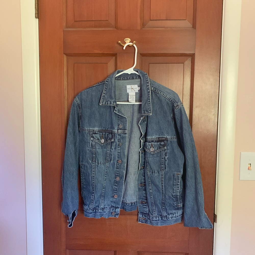 calvin klein vintage jean jacket